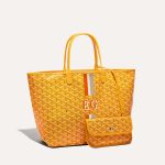 Goyard Saint Louis PM Bag Stripes and Lnitials